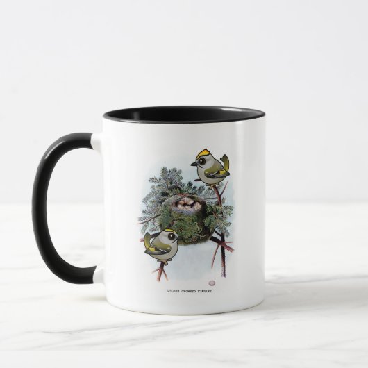 Vintages goldgekröntes Kinglet Tasse (Links)