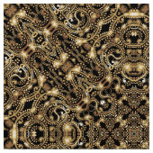 Vintages Goldmuster Stoff (Nahaufnahme)