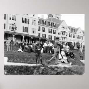 Vintages Golf, 1890s Poster