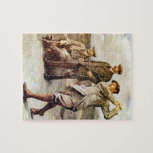 Vintages Golf Puzzle (Horizontal)