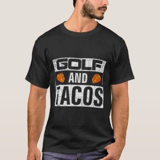 Vintages Golf und Tacos Shirt Funny Sports Cool Gi
