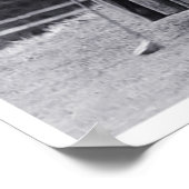 Vintages Golfers-Poster Poster (Ecke)