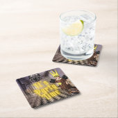 Vintages Goth Halloween Kostüm-Party Rechteckiger Pappuntersetzer (Vor Ort)