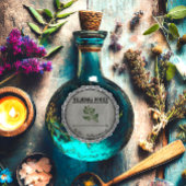 Vintages gotisches Belladonna-Set Aufkleber