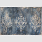 Vintages gotisches Hochzeitsdesign Seidenpapier (Vorderseite)