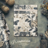 Vintages gotisches Moth Collage Halloween Geschenkpapier