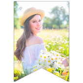 Vintages gotisches Rosa Skelett Brautparty Wimpelkette (Zweite Fahne)