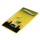 Vintages Graf Zeppelin-Reiseplakat Nr. 2 Magnet (Linke Seite)