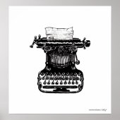 Vintages Grafikkartenposter Poster (Vorne)