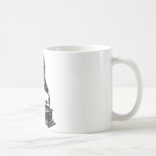 Vintages Gramophon Kaffeetasse