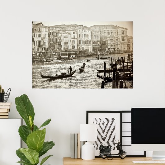VINTAGES GRAND CANAL Poster (Heimbüro)