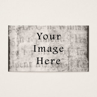 Vintages graues schwarzes Skriptparchpapier