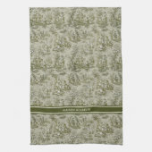 Vintages graues Spielzeug Geschirrtuch (Vertikal)