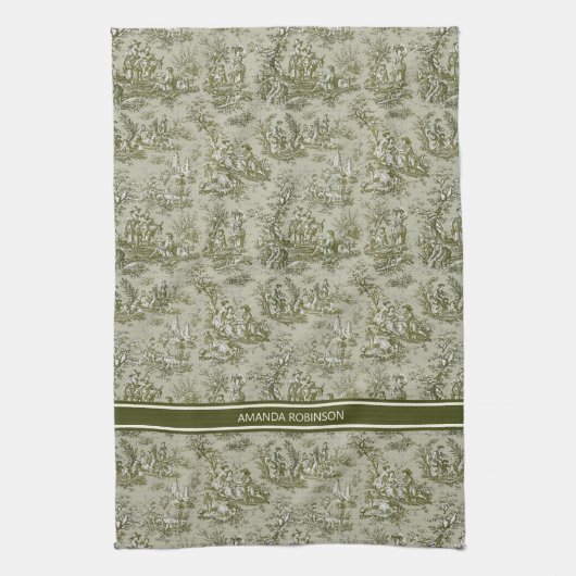 Vintages graues Spielzeug Geschirrtuch (Vertikal)