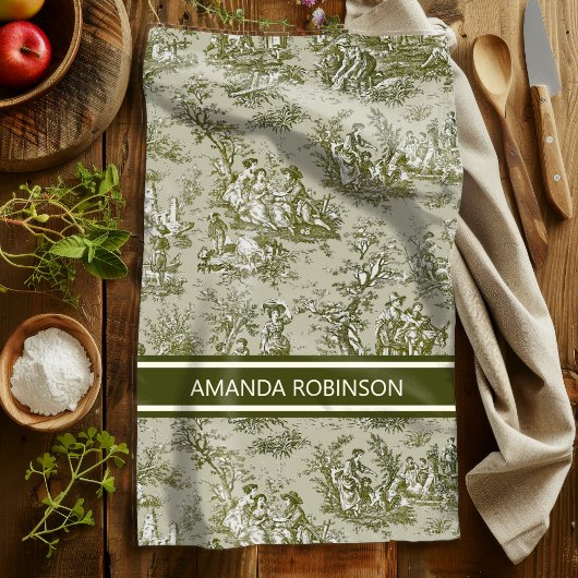 Vintages graues Spielzeug Geschirrtuch