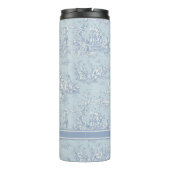 Vintages graues Spielzeug Thermosbecher (Rückseite)