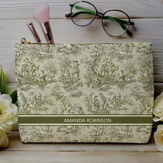 Vintages graues Spielzeug Zubehörtasche