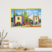 Vintages Graumans Chinesisches Theater Poster (Küche)