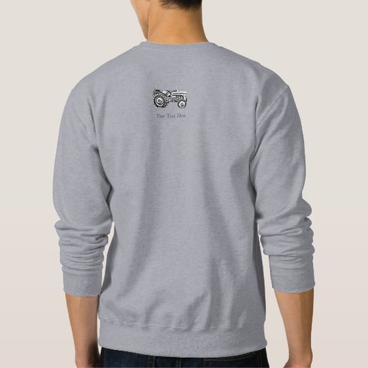 Vintages Grauschneckenzieher Sweatshirt (Rückseite)