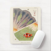 Vintages Great Barrier Reef of Australia Anemones Mousepad (Mit Mouse)