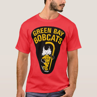 Vintages Green Bay Bobcat Hockey TShirt