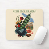 Vintages Greenbelt-Mousepad Mousepad (Mit Mouse)