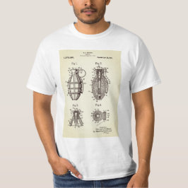 Vintages Grenade-Patent T-Shirt