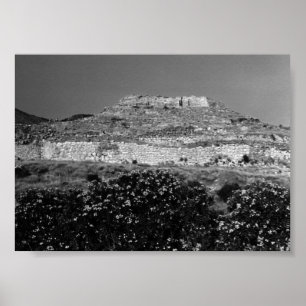 Vintages Griechenland Athen Mycenae acropolis Über Poster