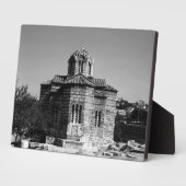 Vintages Griechenland Athener Kirche der Heiligen Fotoplatte (Seite)