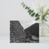 Vintages Griechenland Athens Mycenae Königstreppe Postkarte (Stehend Vorderseite)