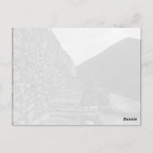 Vintages Griechenland Athens Mycenae Königstreppe Postkarte (Rückseite)