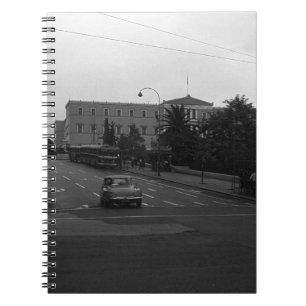 Vintages Griechenland Delphi Altes Palast Athen Notizblock