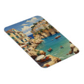 Vintages Griechenland - Insel Korfu Magnet (Rechte Seite)