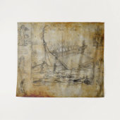 Vintages griechisches Schiff Wandteppich (Vorderseite (Horizontal))