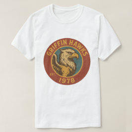 Vintages Griffin Hawks 1978-Logo T-Shirt