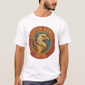 Vintages Griffin Hawks 1978-Logo T-Shirt (Vorderseite)
