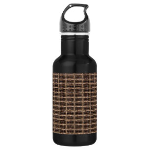 Vintages Grilltuch Edelstahlflasche