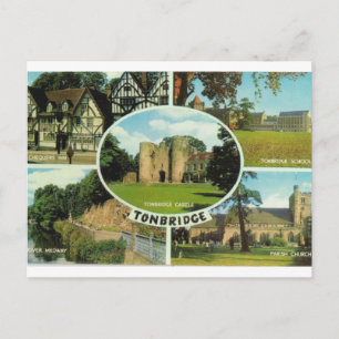 Vintages Großbritannien, Multiview, Tonbridge Kent Postkarte
