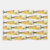 Vintages großes, tiefgefrorenes Bier, alkoholische Geschirrtuch (Horizontal)