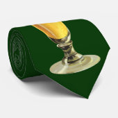 Vintages großes, tiefgefrorenes Bier, alkoholische Krawatte (Gerollt)