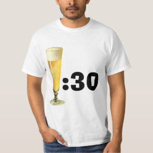 Vintages großes, tiefgefrorenes Bier, alkoholische T-Shirt