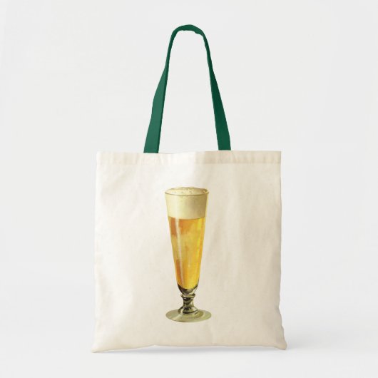 Vintages großes, tiefgefrorenes Bier, alkoholische Tragetasche (Vorne)