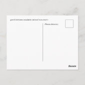 Vintages großes Treppenhaus escalante National Mon Postkarte (Rückseite)