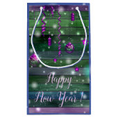 Vintages Grün Kleine Geschenktüte (Rückseite)