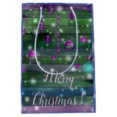 Vintages Grün Mittlere Geschenktüte (Vorderseite)