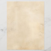 Vintages Grunge Artisan Pergament Paper Blatt (Rückseite)