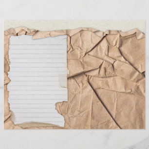 Vintages "Grunge Ripped Edge Scrapbook"-Journal