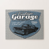 Vintages GTO Garagen-Schild Puzzle (Horizontal)