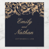 Vintages Gütesiegel der Goldmedaille Weinetikett (Einzelnes Label)