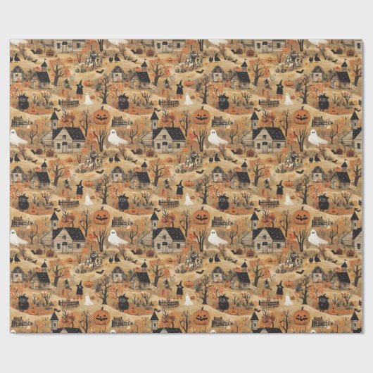 Vintages Halbkuppelmuster Geschenkpapier (Flach)